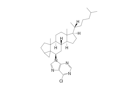 6-BETA-(6-CHLOROPURIN-9-YL)-3,5-CYCLOCHOLESTANE