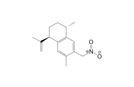 rac-(1S,4R)-1,6-Dimethyl-7-(nitromethyl)-4-(prop-1-en-2-yl)-1,2,3,4-tetrahydronaphthalene