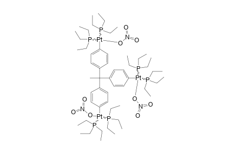 1,1,1-TRIS-[4-(TRANS-PT(PET3)2(NO3))PHENYL]-ETHANE