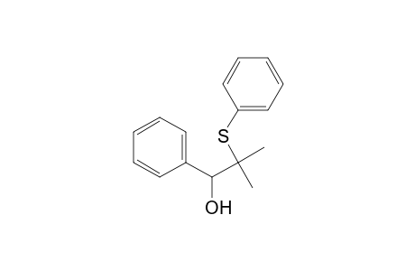 Benzenemethanol, .alpha.-[1-methyl-1-(phenylthio)ethyl]-