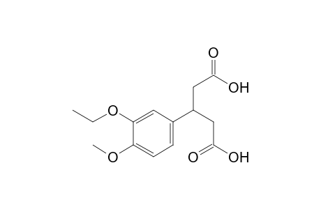 3-(3-ethoxy-4-methoxyphenyl)glutaric acid