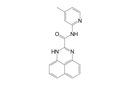 N-(4-Methylpyridin-2-yl)-1H-perimidine-2-carboxamide