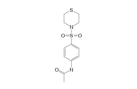 N-[4-(THIOMORPHOLIN-4-YL-SULFONYL)-PHENYL]-ACETAMIDE;LASSBIO-1295