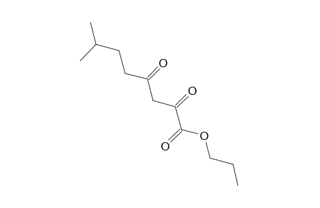 2,4-DIOXO-7-METHYLOCTANOIC ACID, PROPYL ESTER