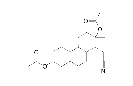 Acetic acid, 7-acetoxy-8-cyanomethyl-4a,7-dimethyl-tetradecahydrophenanthren-2-yl ester