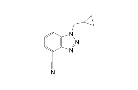 1-(Cyclopropylmethyl)-1H-benzotriazole-4-carbonitrile