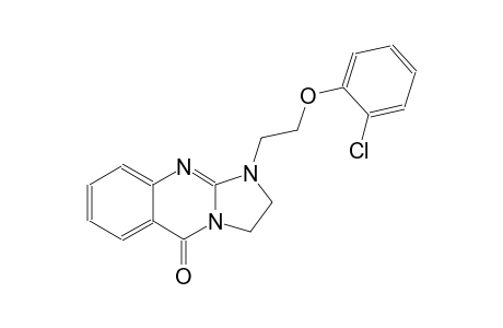 imidazo[2,1-b]quinazolin-5(1H)-one, 1-[2-(2-chlorophenoxy)ethyl]-2,3-dihydro-