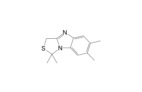 1,1,6,7-Tetramethyl-3H-thiazolo[3,4-a][1,3]benzimidazole