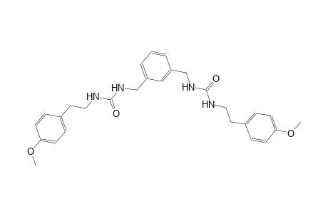 N-[2-(4-methoxyphenyl)ethyl]-N'-(3-{[({[2-(4-methoxyphenyl)ethyl]amino}carbonyl)amino]methyl}benzyl)urea