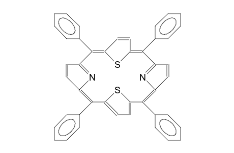 meso-Tetraphenyl-21,23-dithia-porphine