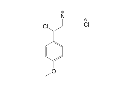 2-CHLORO-2-(4-METHOXYPHENYL)-ETHYLAMMONIUM-CHLORIDE
