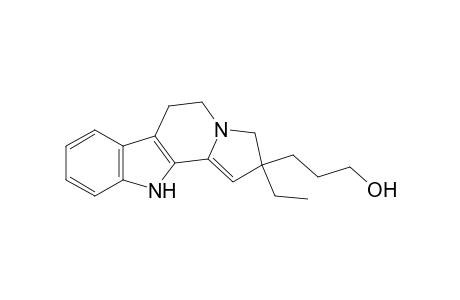 3H-Indolizino[8,7-b]indole-2-propanol, 2-ethyl-2,5,6,11-tetrahydro-