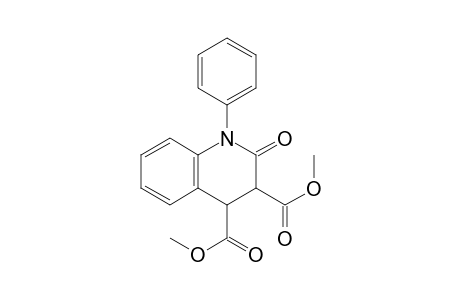 3,4-Quinolinedicarboxylic acid, 1,2,3,4-tetrahydro-2-oxo-1-phenyl-, dimethyl ester