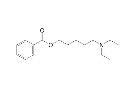 5-(diethylamino)-1-pentanol, benzoate (ester)