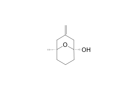 (1S,5R)-1-methyl-3-methylene-9-oxabicyclo[3.3.1]nonan-5-ol