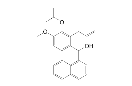 (2-allyl-3-isopropoxy-4-methoxy-phenyl)-(1-naphthyl)methanol