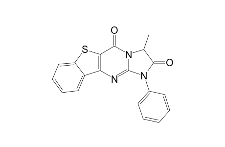 1-Methyl-3-phenyl-3H-9-thia-3,4,10a-triaza-cyclopenta[b]fluorene-2,10-dione