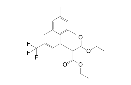Ethyl (E)-2-ethoxycarbonyl-6,6,6-trifluoro-3-mesityl-4-hexenoate