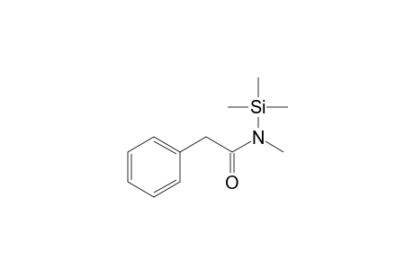 N-Methylphenylacetamide TMS