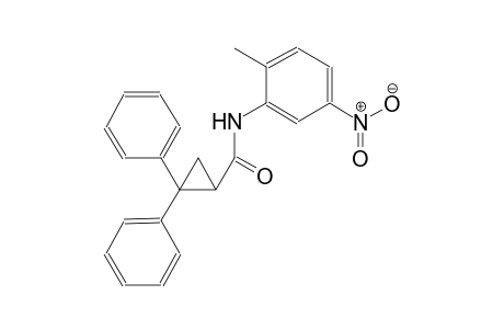 N-(2-methyl-5-nitrophenyl)-2,2-diphenylcyclopropanecarboxamide
