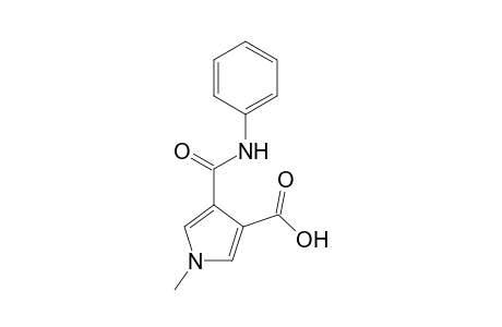 1H-Pyrrole-3-carboxylic acid, 1-methyl-4-[(phenylamino)carbonyl]-