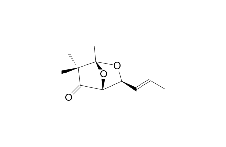 1,6,6-TRIMETHYL-3-PROPENYL-2,7-DIOXABICYCLO-[2.2.1]-HEPTAN-5-ONE