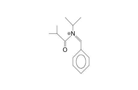 Benzylidene-isobutyryl-isopropyl-ammonium cation
