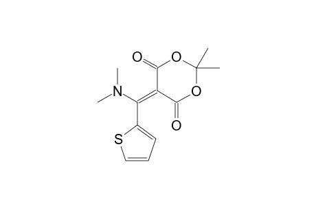 5-(1-Dimethylamino-1-thienylmethylene)-2,2-dimethyl-l,3-dioxane-4,6-dione