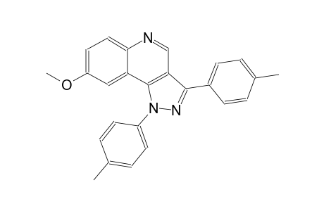 8-methoxy-1,3-bis(4-methylphenyl)-1H-pyrazolo[4,3-c]quinoline
