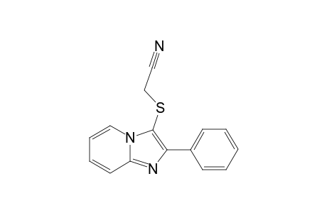 2-[(2-Phenylimidazo[1,2-a]pyridin-3-yl)thio]acetonitrile
