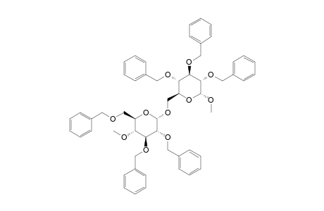 METHYL-2,3,4-TRI-O-BENZYL-6-O-(2,3,6-TRI-O-BENZYL-4-O-METHYL-ALPHA-D-GLUCOPYRANOSYL)-ALPHA-D-GLUCOPYRANOSIDE