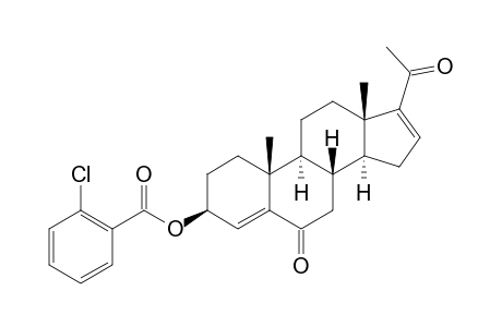 3-BETA-(ORTHO-CHLOROBENZOYLOXY)-PREGNA-4,16-DIENE-6,20-DIONE