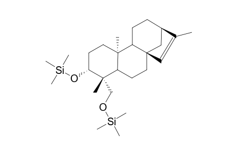 Bis(trimethylsilyl) ether of ent-Kaur-15-en-2.beta.,19-diol