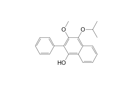 1-Hydroxy-4-isoprooxy-3-methoxy-2-phenylnaphthalene