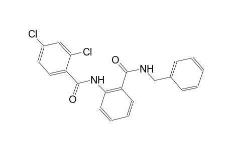 N-{2-[(benzylamino)carbonyl]phenyl}-2,4-dichlorobenzamide
