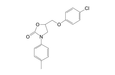 5-(p-Chlorophenoxymethyl)-3-(p-tolyl)-2-oxazolidone