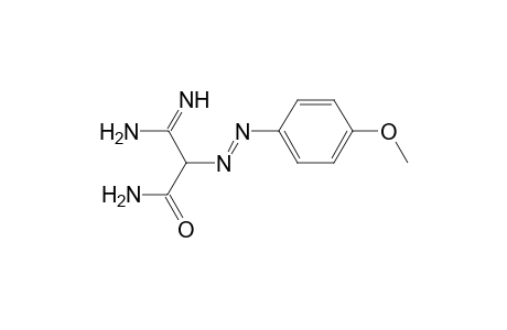 Propanamide, 3-amino-3-imino-2-(4-methoxyphenylazo)-