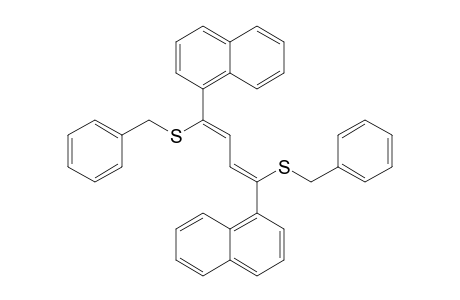 (Z,Z)-1,4-Di(benzylthio)-1,4-di(1-naphthyl)-1,3-butadiene