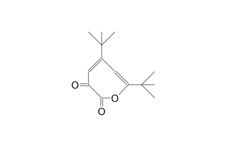 1,3-Di-tert-butyl-7-oxa-cyclohepta-1,3-dien-5,6-dione