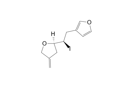 threo-3-(2-Iodo-2-(4-methylenetetrahydrofuran-2-yl)ethyl)furan