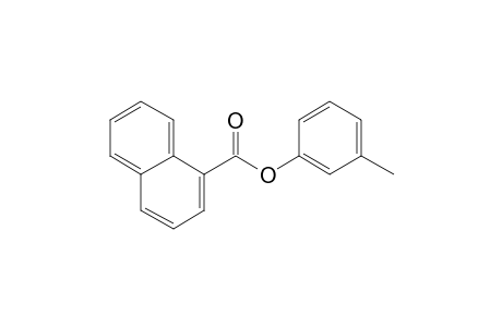 1-Naphthoic acid, 3-methylphenyl ester