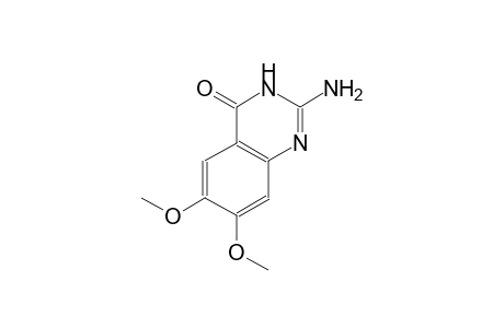 4(3H)-quinazolinone, 2-amino-6,7-dimethoxy-