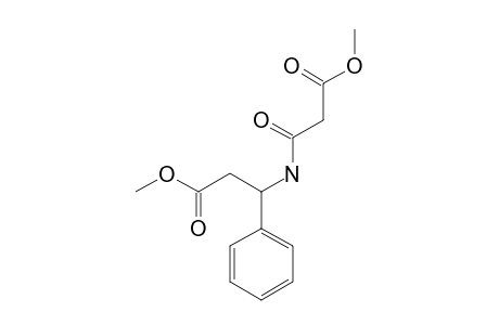 (RS)-(+/-)-N-(2-(METHOXYCARBONYL)-1-PHENYLETHYL)-MALONAMIC-ACID-METHYLESTER