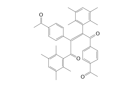 (Z)-1,3-Bis(2,3,5,6-tetramethylphenyl)-2,4-bis(4-acetylphenyl)-2-buten-1,4-dione