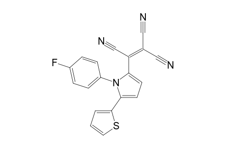 1-(4"-Fluorophenyl)-2-(2'-thienyl)-5-tricyanovinylpyrrole