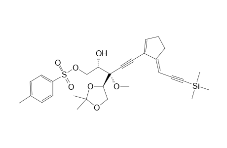 (2S,3S)-3-[(4R)-2,2-Dimethyl-1,3-dioxolan-4-yl]-2-hydroxy-3-methoxy-5-[(5Z)-5-[(3-trimethylsilyl-2-propylidene]-1-cyclopenten-1-yl]-4-pentyn-1-yl p-toluenesulfonate