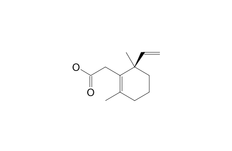 (6-R)-2-(2,6-DIMETHYL-6-VINYLCYCLOHEX-1-ENYL)-ACETIC_ACID