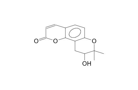 2H,8H-Benzo[1,2-b:3,4-b']dipyran-2-one, 9,10-dihydro-9-hydroxy-8,8-dimethyl-, (R)-