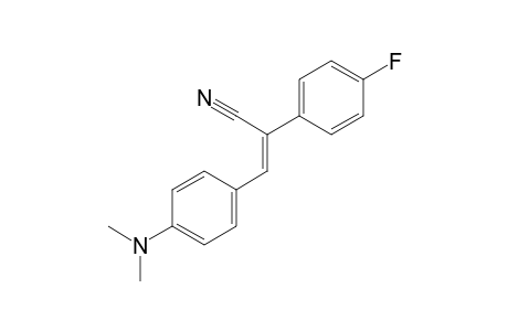 (Z)-3-(4-(dimethylamino)phenyl)-2-(4-fluorophenyl)acrylonitrile