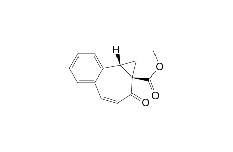 Benzo[a]cyclopropa[c]cycloheptene-1a(1H)-carboxylic acid, 2,8b-dihydro-2-oxo-, methyl ester, cis-